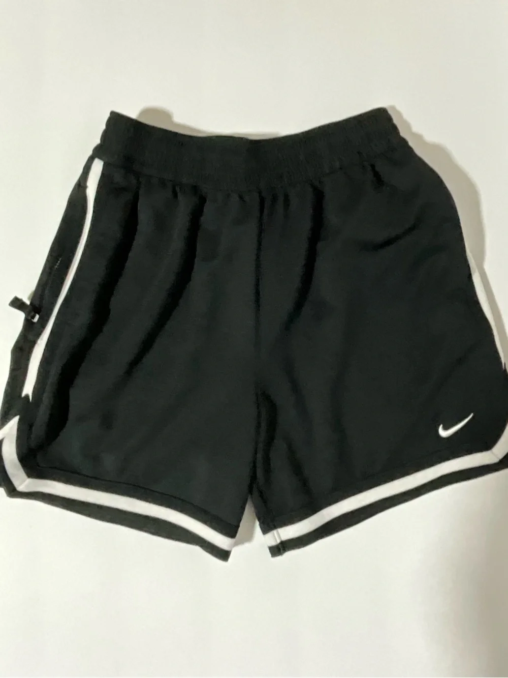 Nike Dri-FIT Kids Large Black & White Athletic Shorts